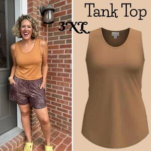 LuLaRoe Brown Tank Top
